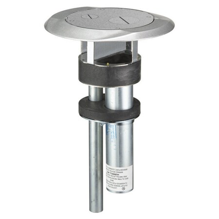 Hubbell Wiring Device-Kellems Poke-Through Box, Wiring Box Type, Composite S1PTFFAL